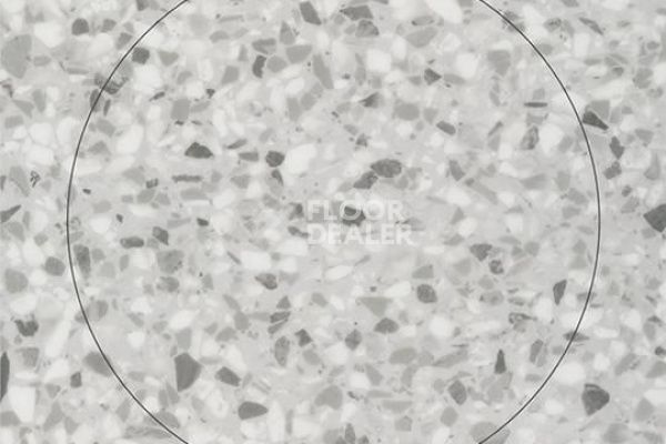 Виниловая плитка ПВХ FORBO Allura Material 63586DR7 grey terrazzo circle фото 1 | FLOORDEALER